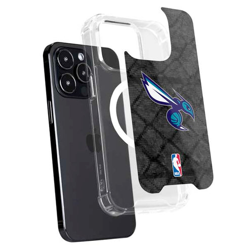 NBA Charlotte Hornets Dark Rust iPhone 16 Pro MagSafe Case